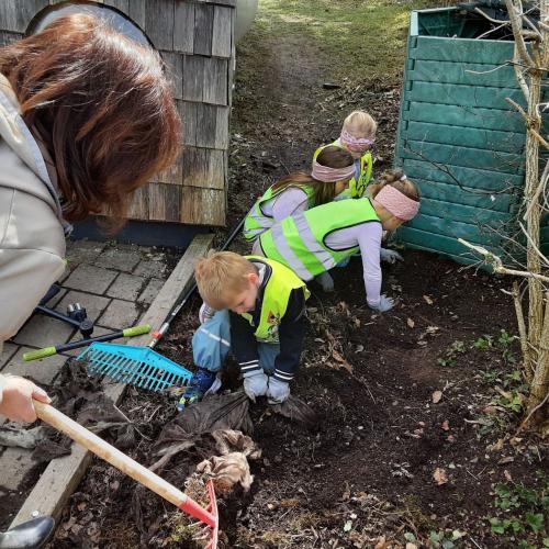 Gartenarbeit